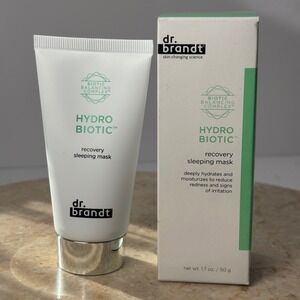 Dr Brandt Hydro Biotic Recovery Sleeping Mask 1.7oz 50g Biotic Balancing Complex